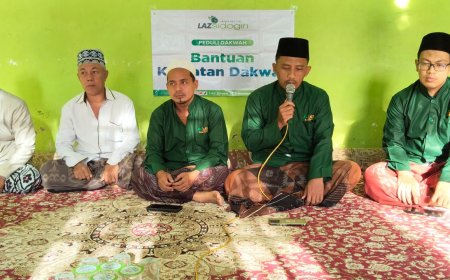 LAZ SIDOGIRI SUPPORT KEGIATAN FTAS IASS PK KAMAL PERINGATAN 40 HARI WAFAT SANTRI PP. AL-KHOZINY BUDURAN