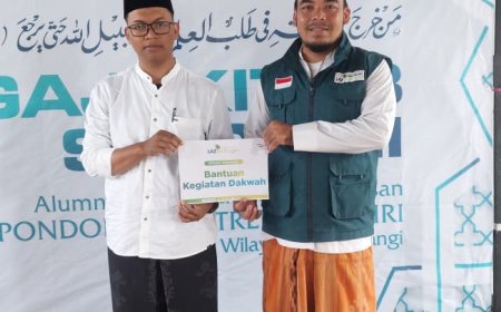 SUPPORT DAKWAH IASS, LAZ SIDOGIRI BANTU OPERASIONAL NKS DI BANYUWANGI