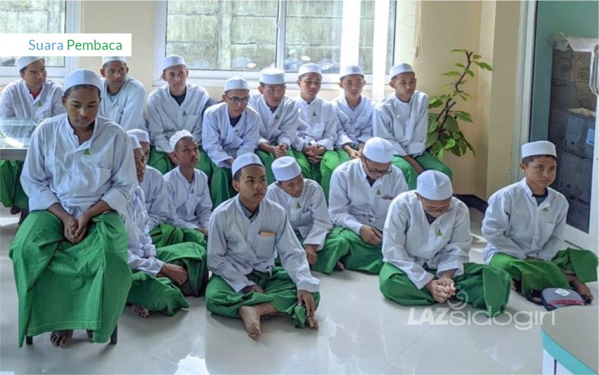 INGIN BERBAGI DENGAN ANAK-ANAK YATIM DI DK. SIDOGIRI SIDOARJO