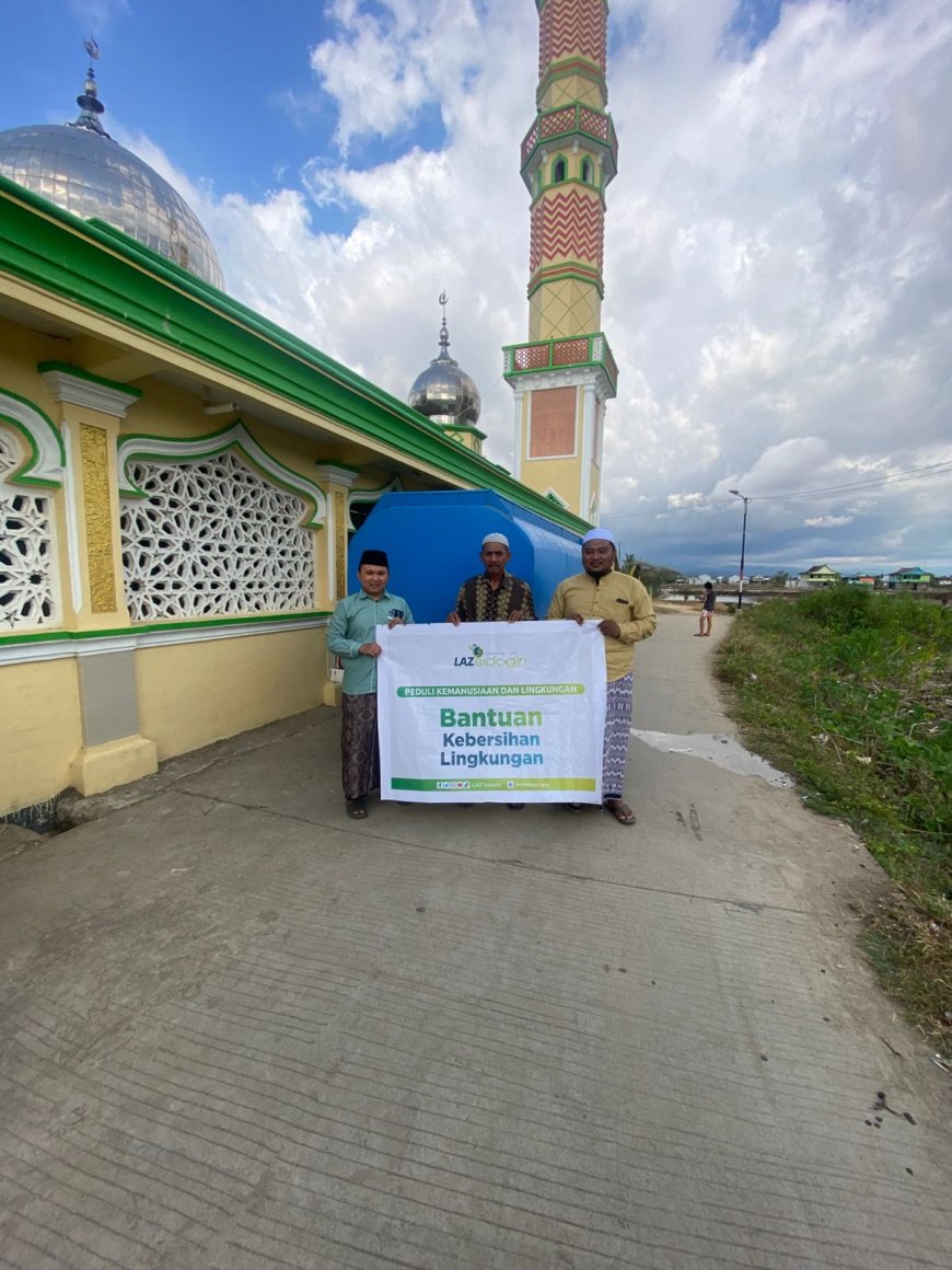 PEDULI KEMANUSIAAN, LAZ SIDOGIRI BANTU PENGADAAN AIR BERSIH DI MAROS SULAWESI SELATAN