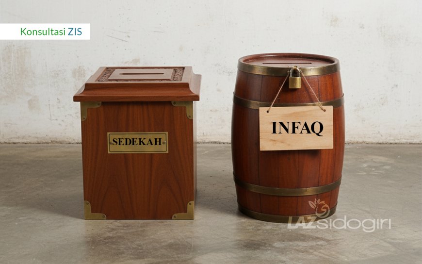 PERBEDAAN INFAQ DAN SEDEKAH