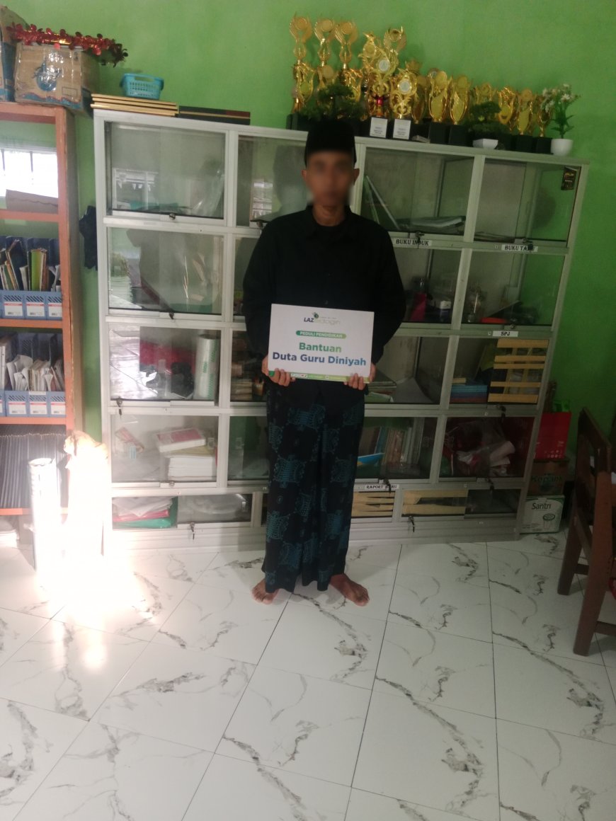 LAZ SIDOGIRI DUKUNG PENGABDIAN GURU DINIYAH MELALUI PROGRAM DUTA GURU   