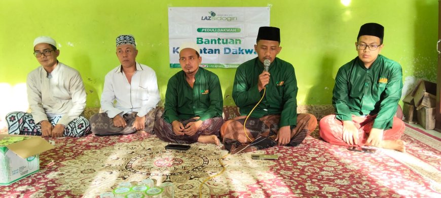 LAZ SIDOGIRI SUPPORT KEGIATAN FTAS IASS PK KAMAL PERINGATAN 40 HARI WAFAT SANTRI PP. AL-KHOZINY BUDURAN