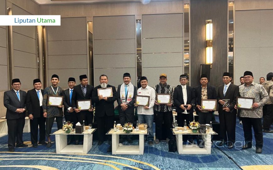 LAZ SIDOGIRI MERAIH DUA KATEGORI PENGHARGAAN DALAM AJANG BAZNAS AWARDS 2025