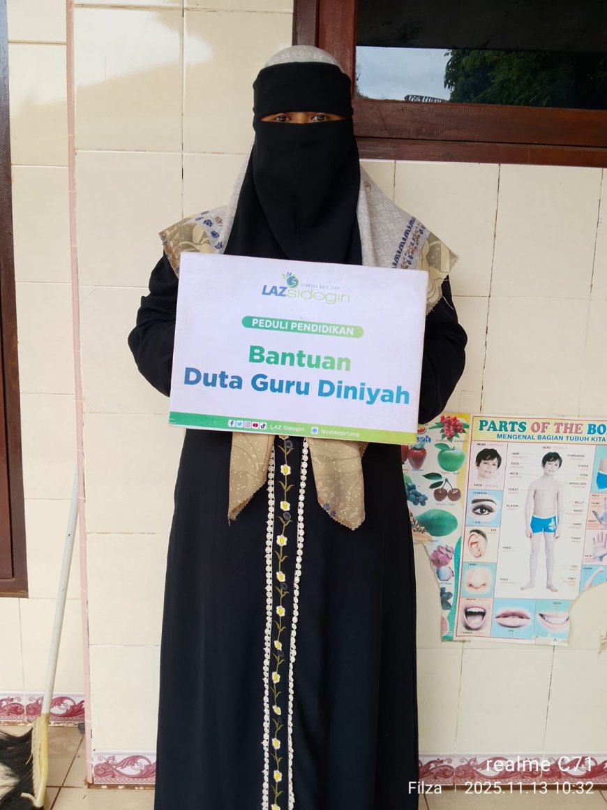 LAZ SIDOGIRI BANTU INSENTIF GURU MADIN DENGAN GAJI YANG TIDAK MENNCUKUPI DI WILAYAH BANGKALAN
