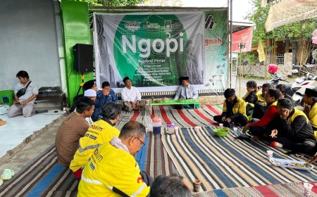DUKUNG DAKWAH DI KOMUNITAS OJEK ONLINE, LAZ SIDOGIRI GELAR ACARA NGOBROL PINTAR BERSAMA PARA SUPIR GOJEK DI JEMBER