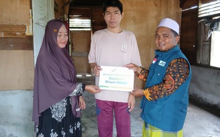 LAZ SIDOGIRI BERI HARAPAN BARU PENDERITA GANGGUAN MENTAL DI BANGKA BELITUNG