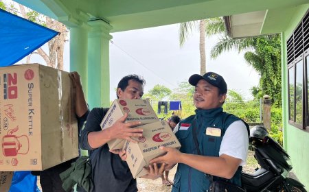 LAZ SIDOGIRI BUKA POSKO BANTUAN DAN TERJUNKAN TIM KHIDMAH KE LOKASI BANJIR ACEH