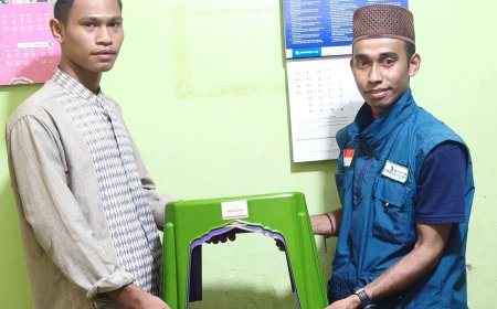 LAZ SIDOGIRI BANTU SARANA PENDIDIKAN PONDOK PESANTREN AL-MUHAJIRIN ATAMBUA