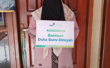 TERUS MENGABDI DITENGAH SIBUKNYA SEBAGAI IRT, LAZ SIDOGIRI APRESIASI GURU MI DI BANGKALAN