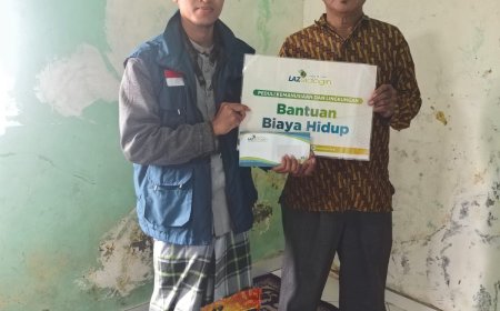 EKONOMI TIDAK STABIL, LAZ SIDOGIRI BANTU RINGANKAN KESULITAN WARGA