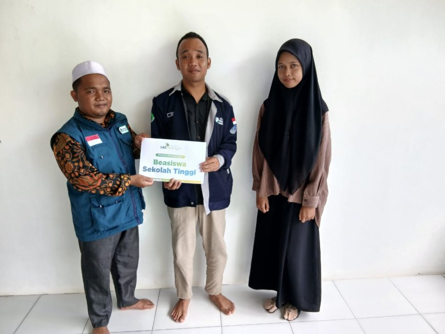 LAZ SIDOGIRI GEBRAK DUNIA PENDIDIKAN: BEASISWA MAHASISWA UBB JADI BUKTI NYATA