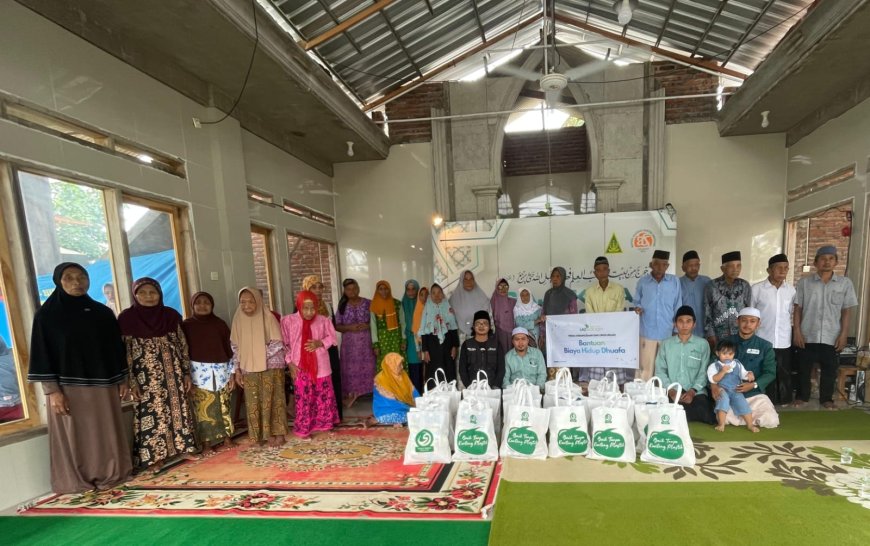 SAMBUT BULAN RAJAB 1447 H, LAZ SIDOGIRI SALURKAN BANTUAN BIAYA HIDUP DI DESA CUPEL, BALI