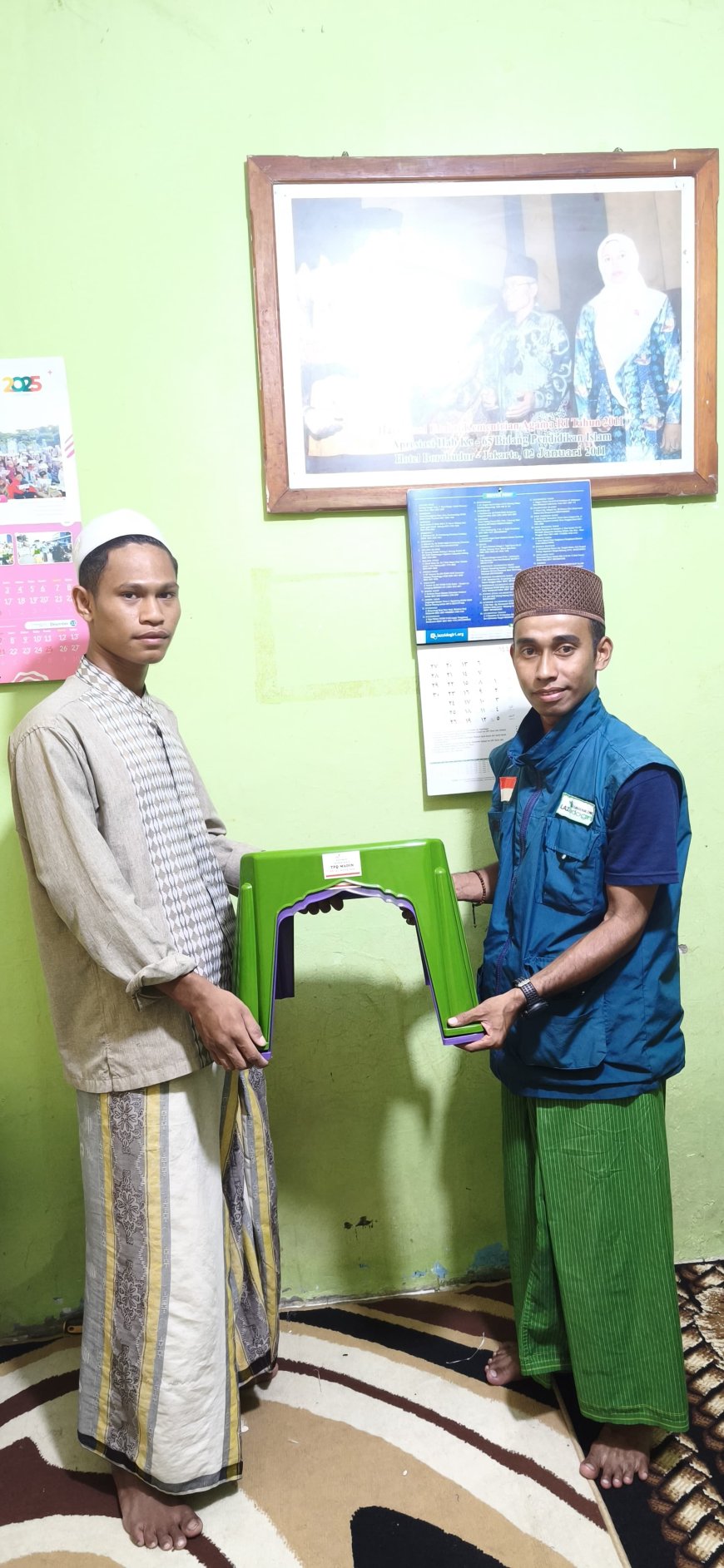 LAZ SIDOGIRI BANTU SARANA PENDIDIKAN PONDOK PESANTREN AL-MUHAJIRIN ATAMBUA