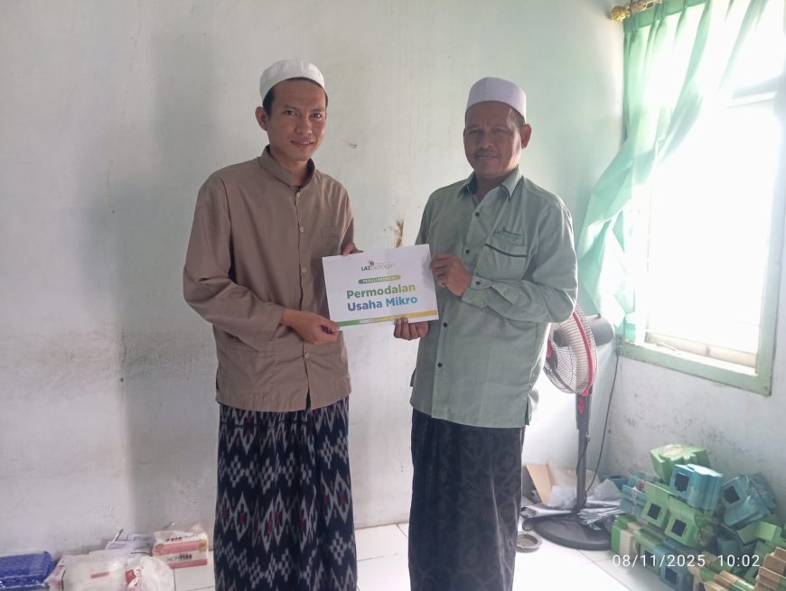 DORONG KEMANDIRIAN EKONOMI, LAZ SIDOGIRI DUKUNG PENGEMBANGAN USAHA MIKRO DI PASURUAN