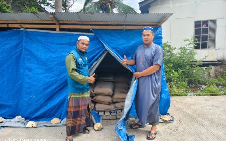 DUKUNG DAKWAH DAN IBADAH, LAZ SIDOGIRI SALURKAN BANTUAN MASJID DI KARIANGAU KALTIM