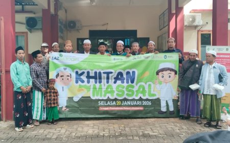 LAZ SIDOGIRI GELAR KHITAN MASSAL GRATIS SAMBUT HAUL MASYAYIKH SIDOGIRI DI SUMENEP