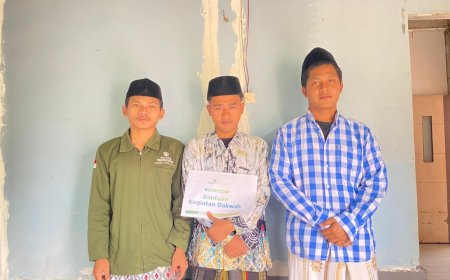 LAZ SIDOGIRI SALURKAN BANTUAN KEGIATAN DAKWAH DI LOMBOK UTARA