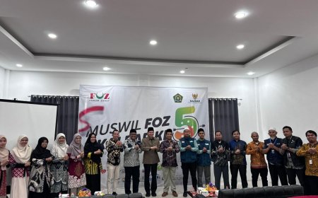 LAZ SIDOGIRI PERKUAT SINERGI ZAKAT DALAM MUSWIL FOZ KALBAR KE-5