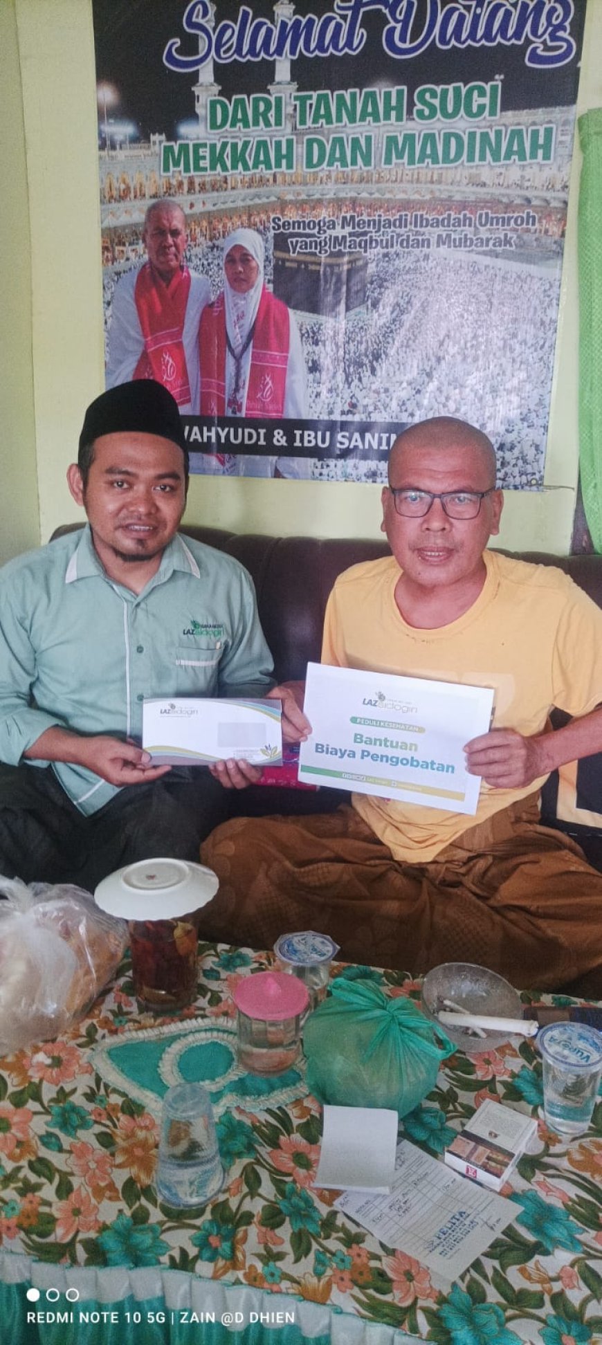 SAKIT DAN BUTUH BIAYA, LAZ SIDOGIRI SUPPORT BIAYA PENGOBATAN DONATUR RUTIN INI