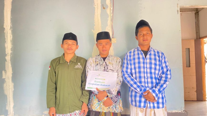 LAZ SIDOGIRI SALURKAN BANTUAN KEGIATAN DAKWAH DI LOMBOK UTARA
