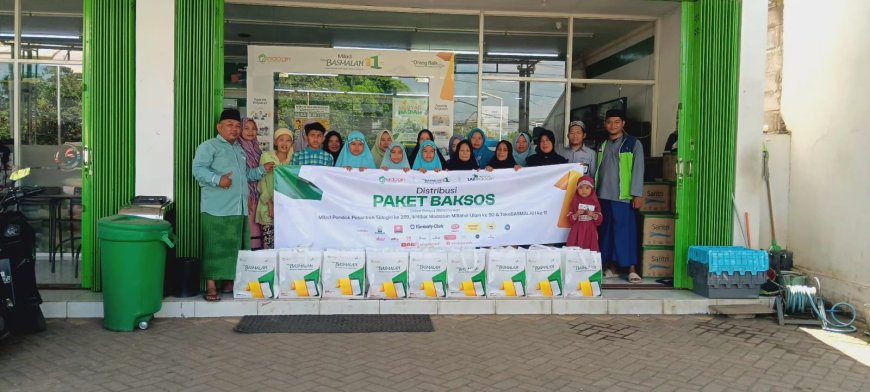 LAZ SIDOGIRI TEBAR KEPEDULIAN SOSIAL DI MOMENTUM MILAD PPS DAN TOKOBASMALAH
