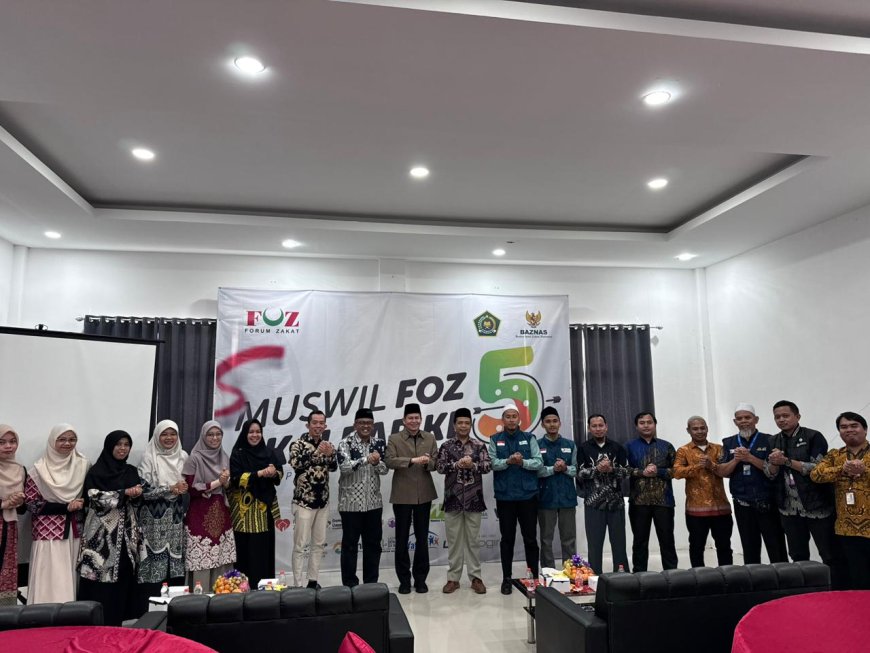 LAZ SIDOGIRI PERKUAT SINERGI ZAKAT DALAM MUSWIL FOZ KALBAR KE-5