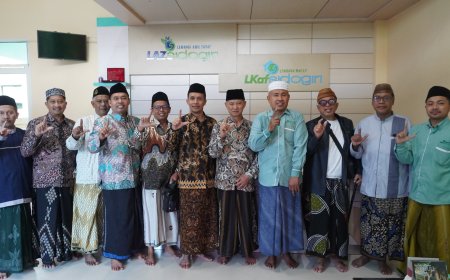 LAZ SIDOGIRI TERIMA KUNJUNGAN STUDI BANDING YAYASAN AL-HIDAYAH INDUK SUKOREJO