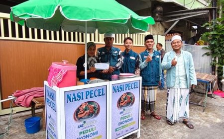 LAPAK BARU UNTUK ZULAIHA, IKHTIAR LAZ SIDOGIRI MENGUATKAN USAHA MIKRO