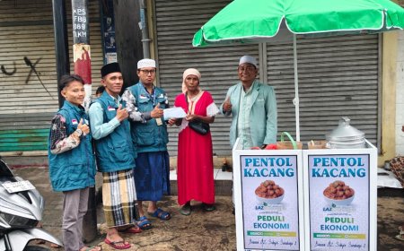 LAPAK DAN MODAL TUNAI, UPAYA LAZ SIDOGIRI MENGGERAKKAN USAHA MIKRO DHUAFA