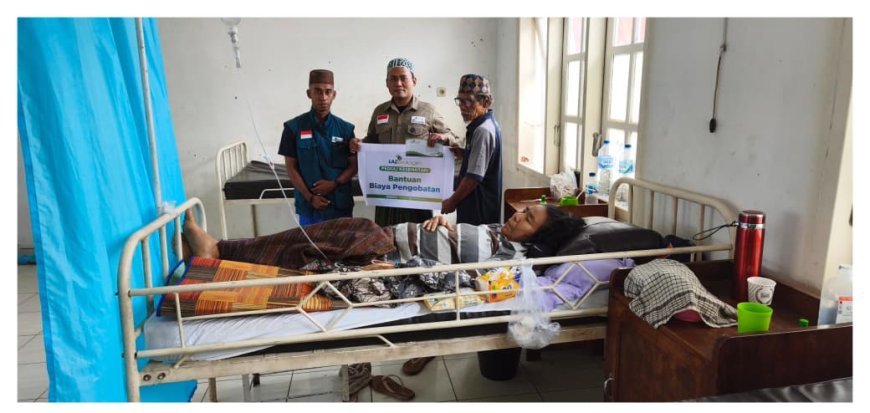LAZ SIDOGIRI RINGANKAN SAKIT SESAMA SAUDARA DI UJUNG TIMUR
