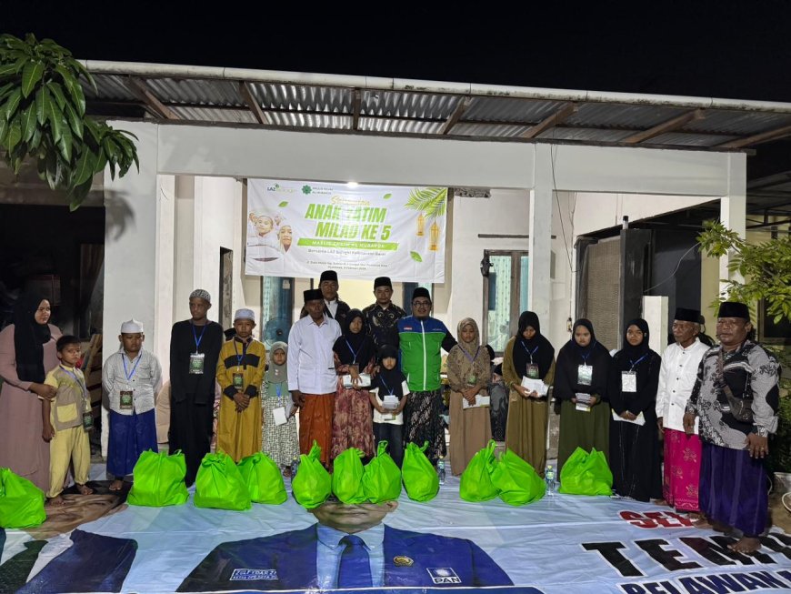 BERSAMA LAZ SIDOGIRI: MILAD KE-5 MAJLIS TA’LIM AL MUBAROK SANTUNI ANAK-ANAK YATIM