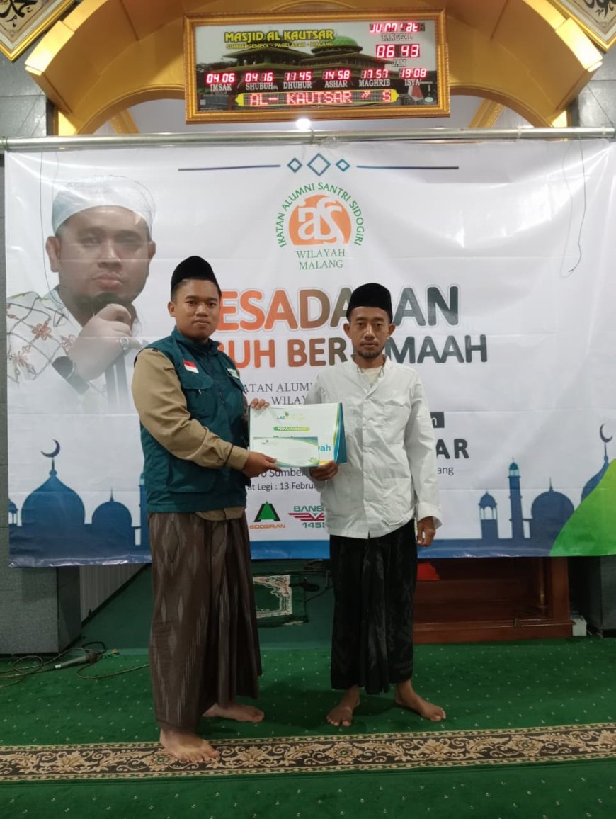 LAZ SIDOGIRI DUKUNG GERAKAN SHUBUH BERJAMAAH DI MALANG