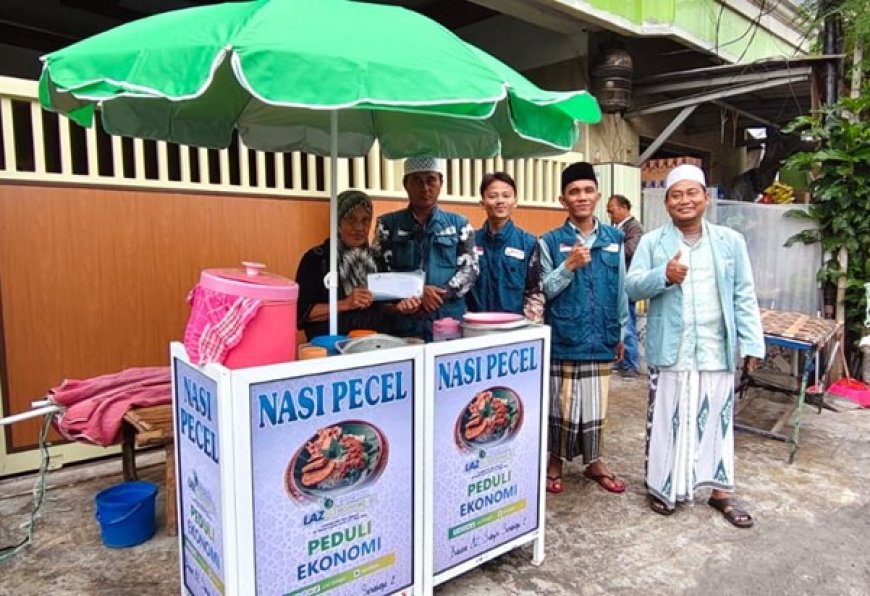 LAPAK BARU UNTUK ZULAIHA, IKHTIAR LAZ SIDOGIRI MENGUATKAN USAHA MIKRO