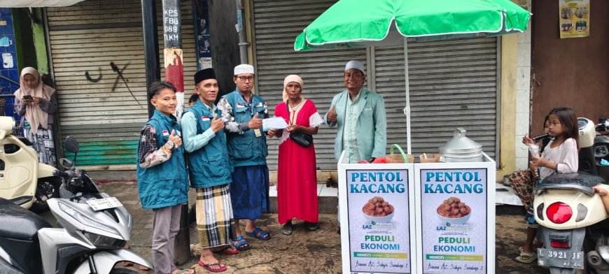 LAPAK DAN MODAL TUNAI, UPAYA LAZ SIDOGIRI MENGGERAKKAN USAHA MIKRO DHUAFA