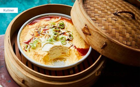 TELUR TAHU KUKUS, MENU SEDERNAHA PENUH GIZI