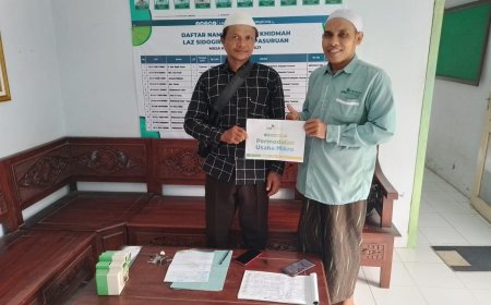 LAZ SIDOGIRI BANTU MODAL USAHA MIKRO WARGA PASURUAN