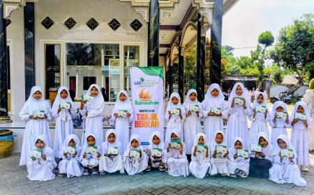 BINGKISAN LEBARAN LAZ SIDOGIRI UNTUK GURU NGAJI DI BILAPORAH