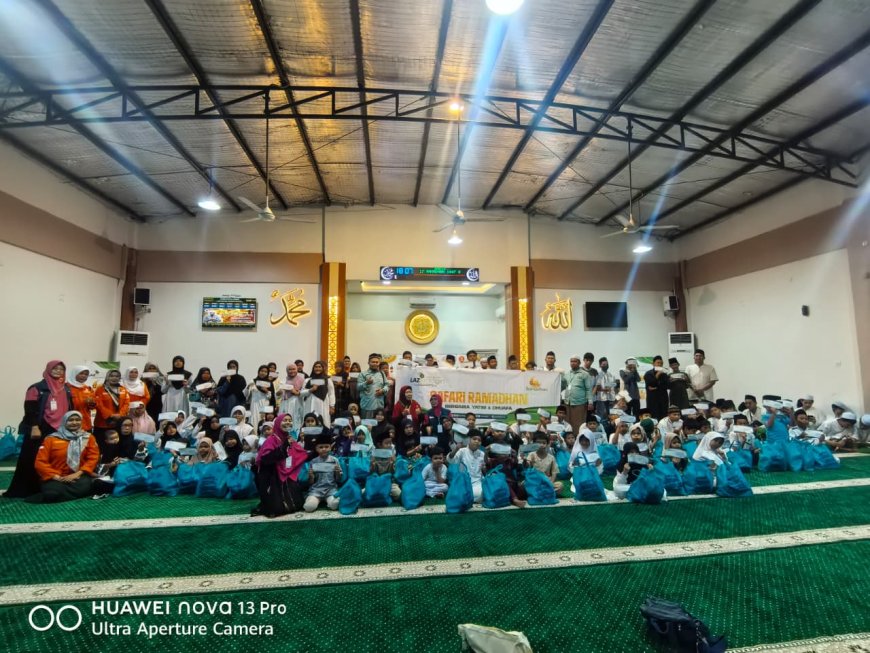 CERIA RAMADHAN LAZ SIDOGIRI DI BATAM: 150 TAKJIL DAN 100 PAKET SANTUNAN DIBAGIKAN