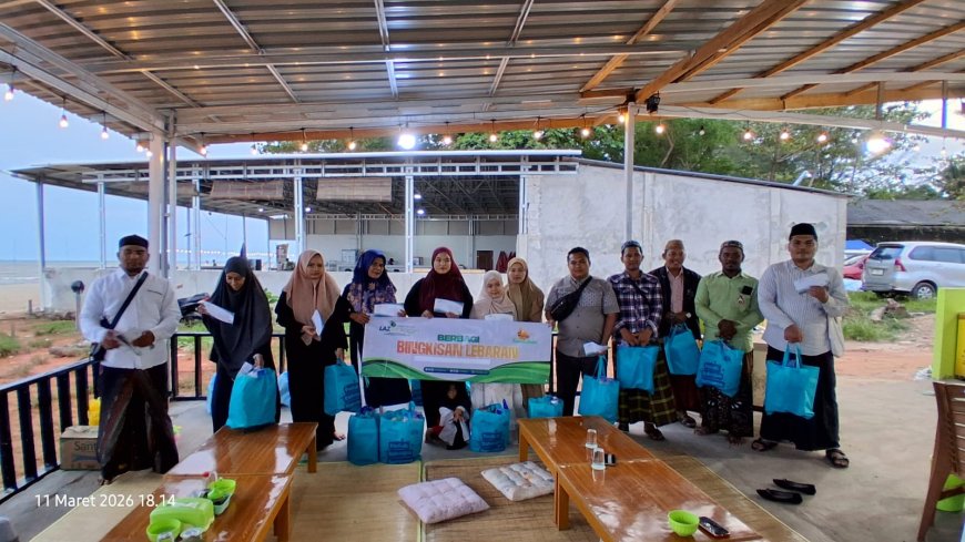 BINGKISAN LEBARAN UNTUK GURU NGAJI, CERIA RAMADHAN LAZ SIDOGIRI DI BALIKPAPAN