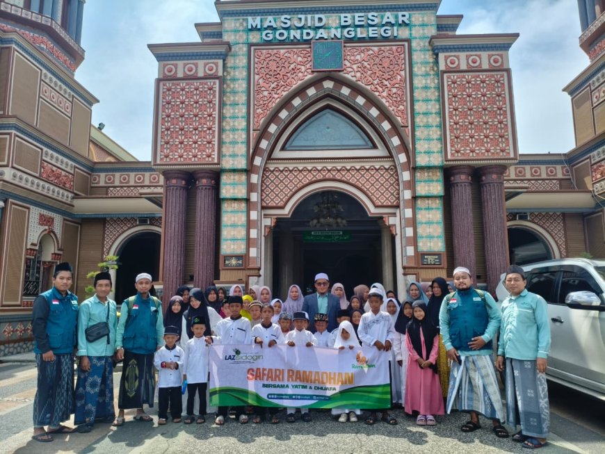 SAFARI RAMADHAN LAZ SIDOGIRI HADIRKAN KEBAHAGIAAN ANAK YATIM DI MALANG