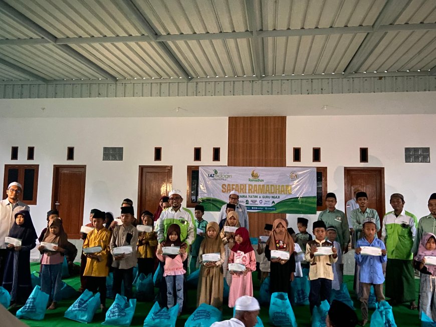 CERIA RAMADAN LAZ SIDOGIRI MERIAHKAN TAKJIL HINGGA BINGKISAN LEBARAN JANGKAU RATUSAN PENERIMA DI SITUBONDO