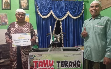 PROGRAM EKONOMI LAZ SIDOGIRI : LANGKAH NYATA MENGUATKAN USAHA KECIL
