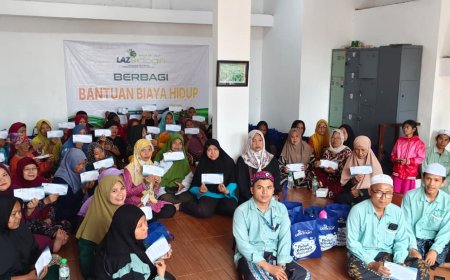 AKSI NYATA LAZ SIDOGIRI : PENYALURAN BANTUAN KEMANUSIAAN DI SIMOKERTO SURABAYA