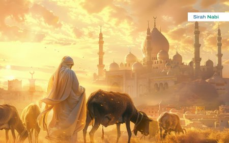 HAJI TERAKHIR RASULULLAH ﷺ: MENYEMBELIH SENDIRI 63 EKOR HEWAN QURBAN