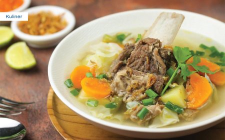 SOP DAGING MENU SEHAT DAN BERGIZI DI HARI QURBAN