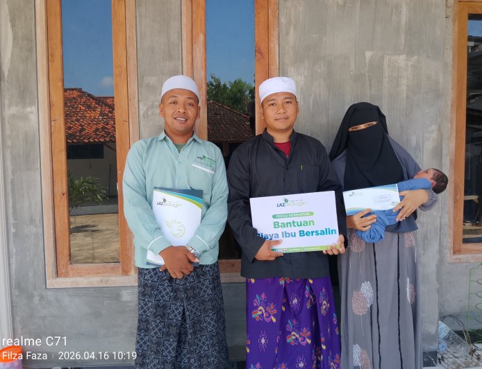 LAZ SIDOGIRI SALURKAN BANTUAN KESEHATAN UNTUK IBU HAMIL DI SOCAH BANGKALAN