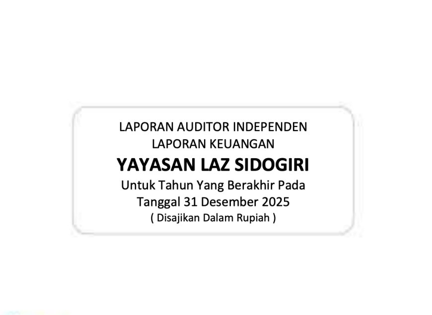 Laporan Keuangan 2025