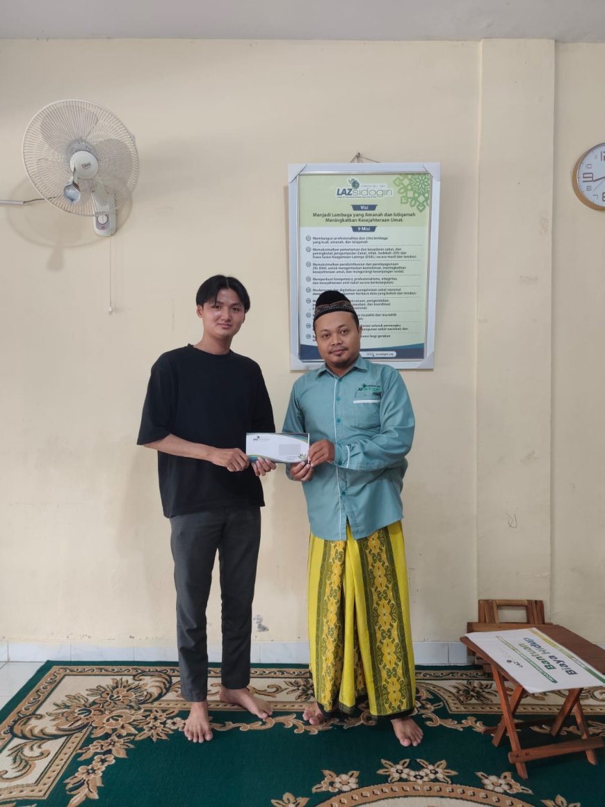 BANTUAN BIAYA HIDUP LAZ SIDOGIRI UNTUK MUALLAF DI BATAM