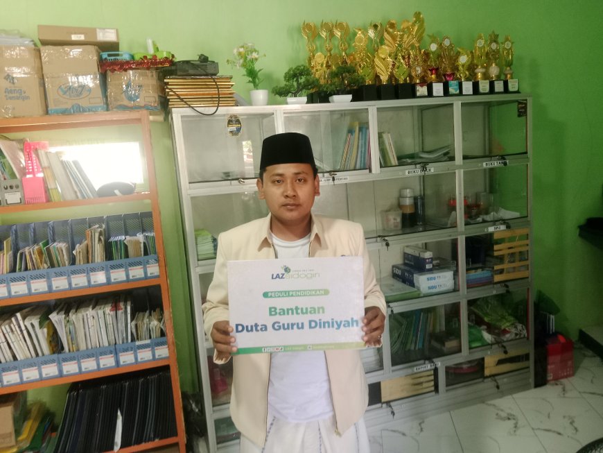 LAZ SIDOGIRI MENJAGA NYALA PENGABDIAN GURU MADRASAH DI TENGAH KETERBATASAN